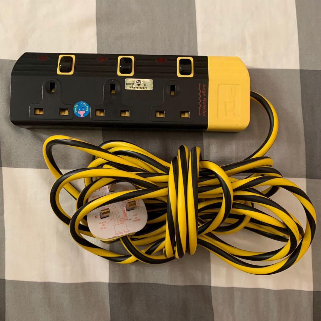 Mr. DIY 13 Amp Power Extension, TV & Home Appliances, Electrical