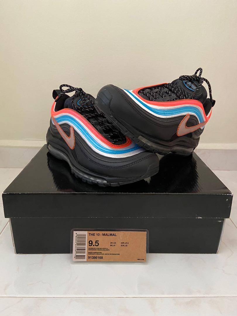 Nike air Max 97 OA Neon Seoul Men s Fashion Footwear Sneakers