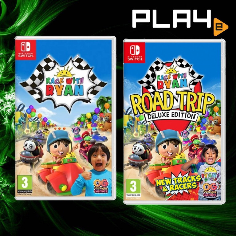 Nintendo Switch Race with Ryan Brand New Video Gaming Video