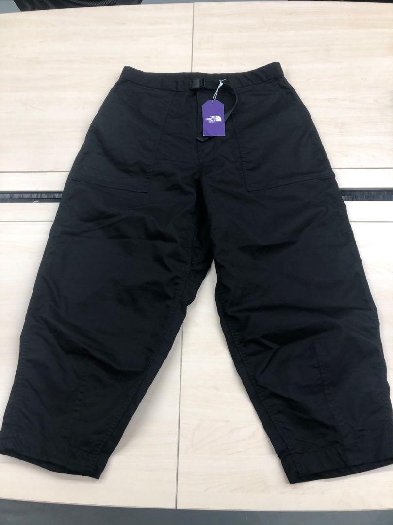 North face purple label wide cropped pants, 男裝, 褲＆半截裙, 長褲