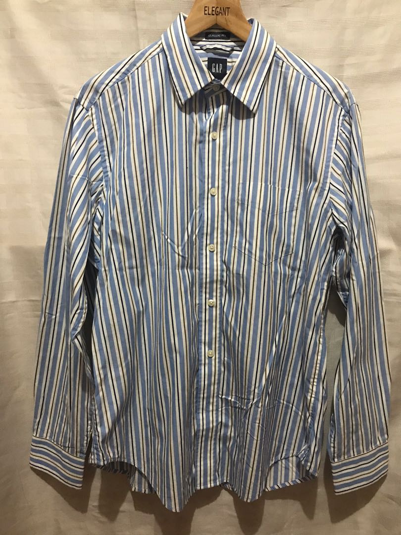 Gap long sleeve polo top