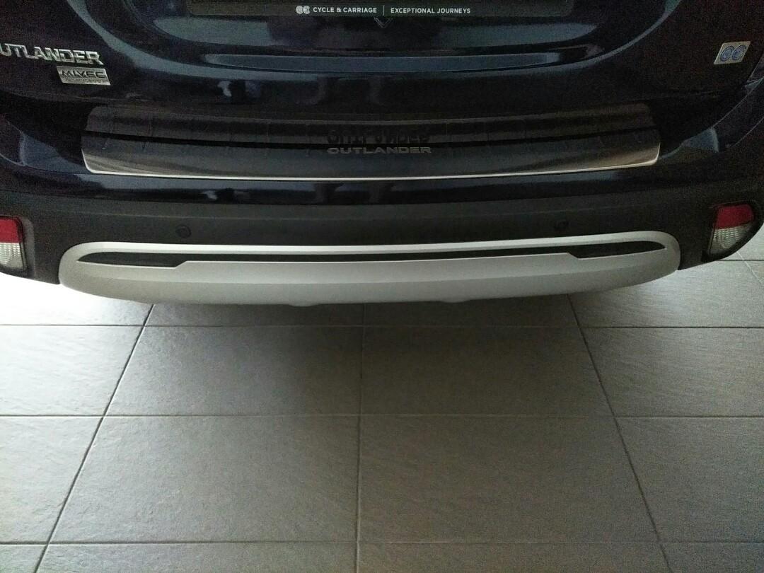 Outlander boot scuff plate / bumper protector, Car Accessories