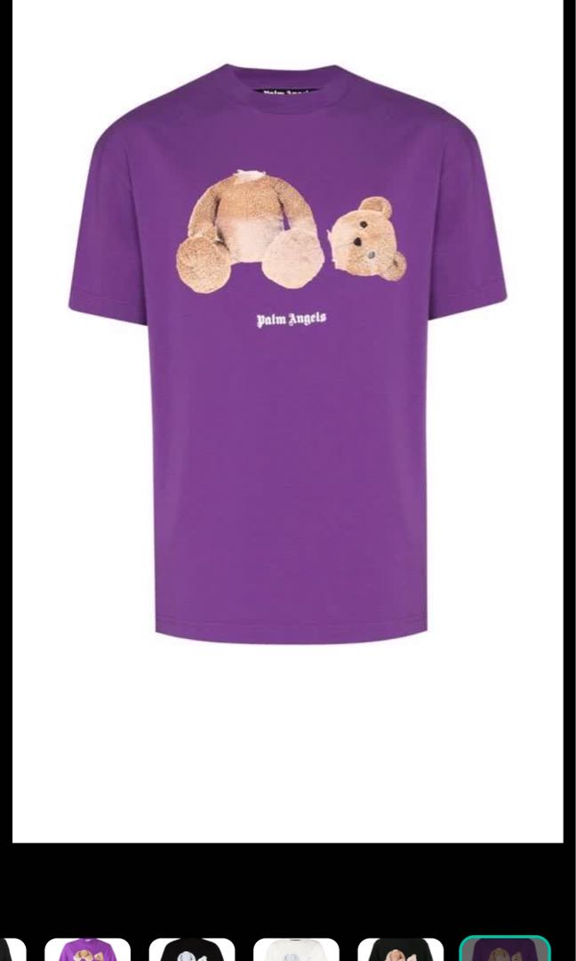 Palm angels kill the bear purple clearance