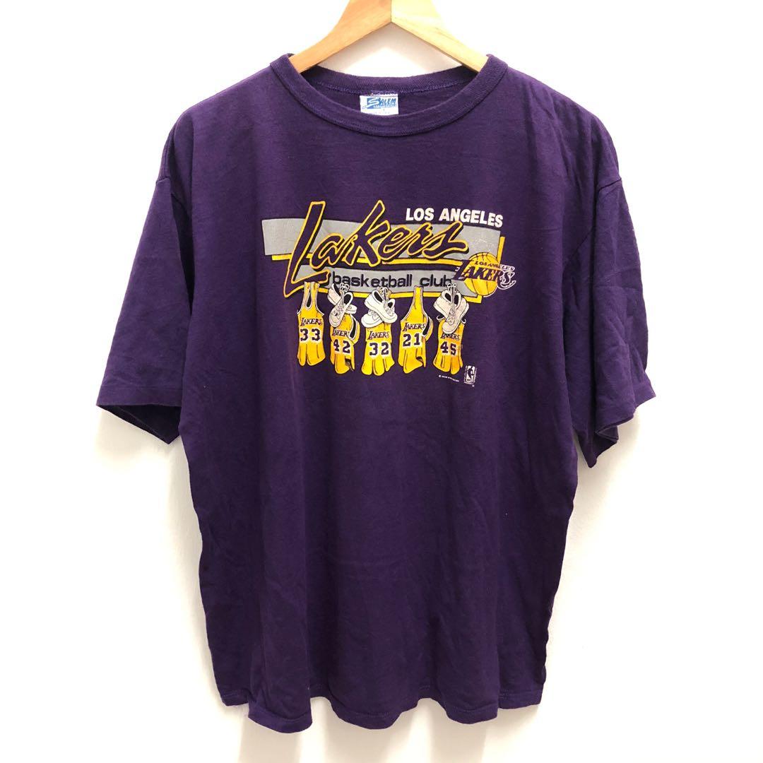 Vintage Lakers Tee, Men's Fashion, Tops & Sets, Tshirts & Polo Shirts on  Carousell