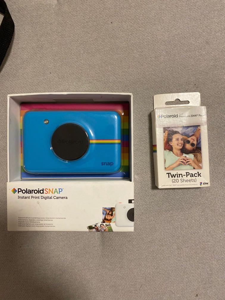 Polaroid Snap Polaroid Snap Instant Digital Camera Blue With Zink Zero Ink Printing Technology Photography Cameras On Carousell