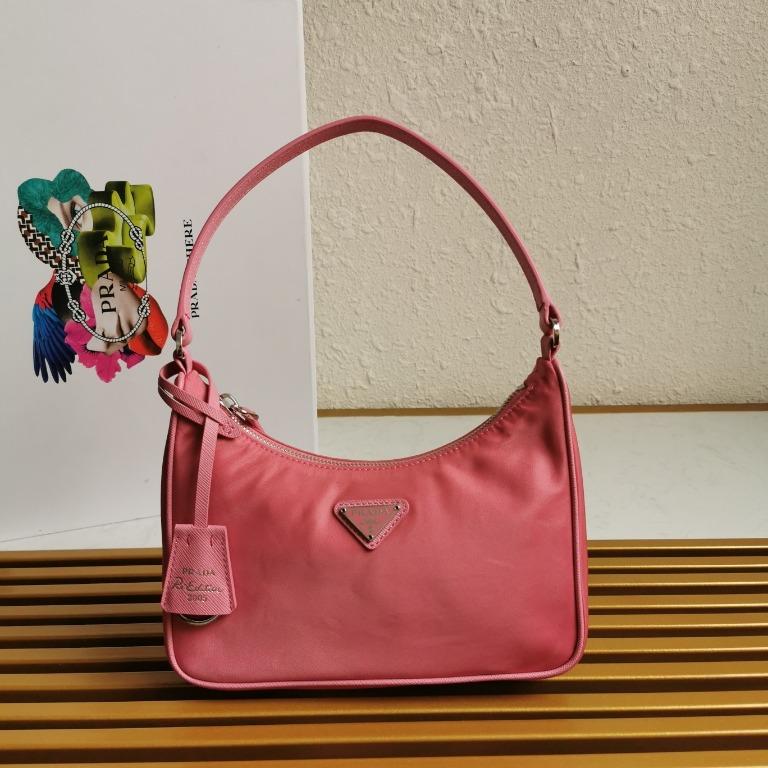 Prada Pink Nylon Mini Bag