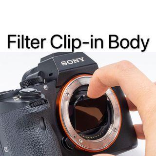 Pre-order Camera Body Filter for Sony , Canon , Nikon , Fujifilm