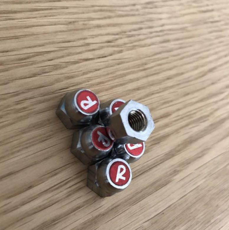 Nut Drop Raleigh Raleigh chopper “R” nuts, Sports Equipment, Bicycles & Parts, Bicycles ...