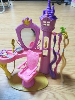barbie rapunzel salon