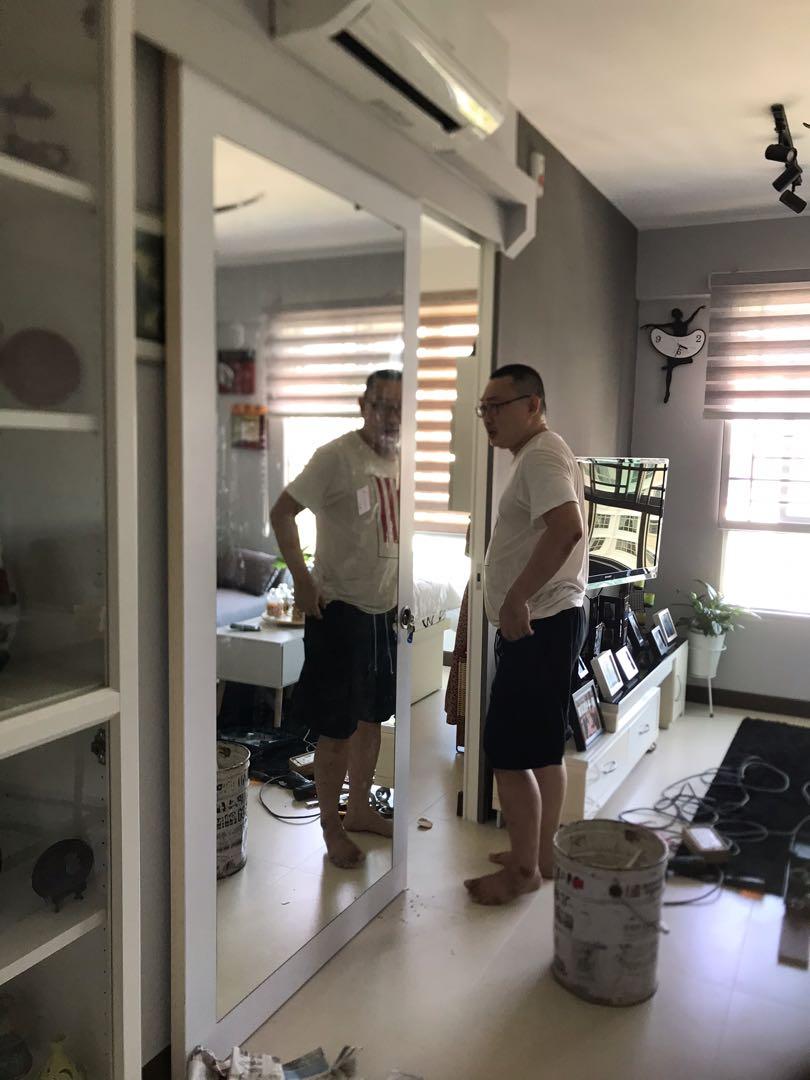 Repair Mirror Wardrobe Repair Repair Aircond, Home Services