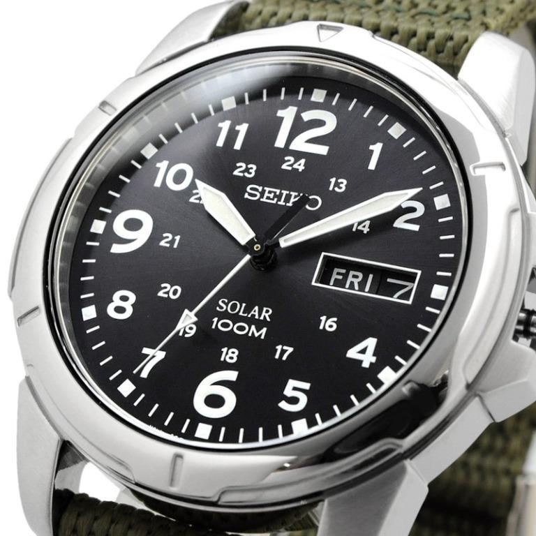 Seiko men's sne095p2 stainless steel watch hotsell