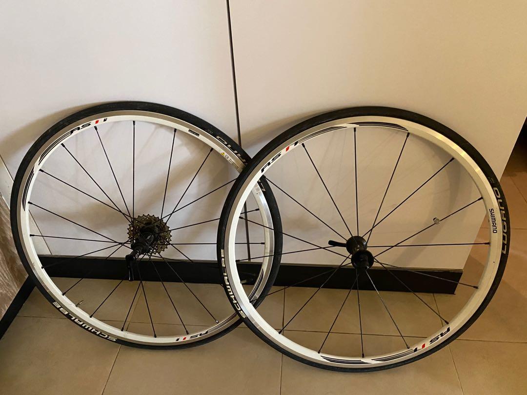 Shimano 700x23c training wheels Sports Equipment Bicycles Parts Bicycles on Carousell