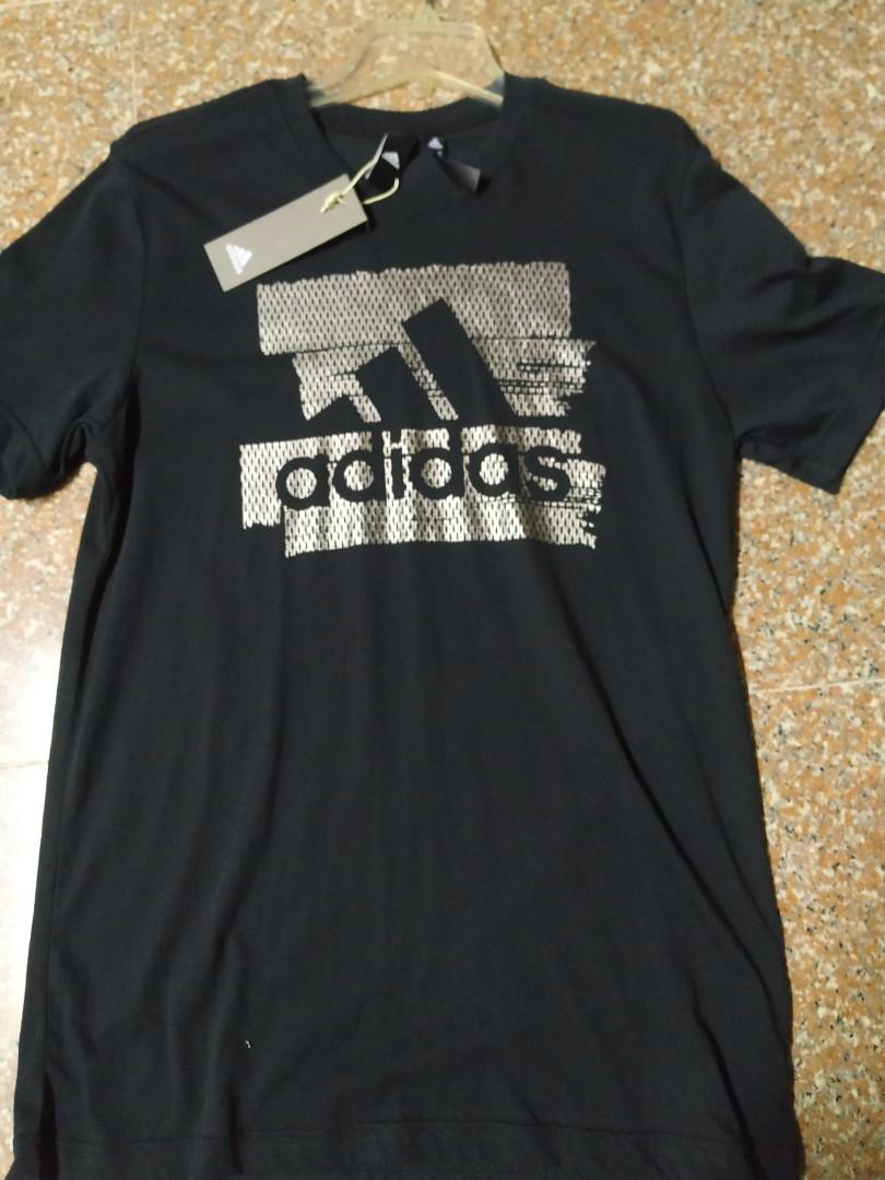 silver adidas shirt