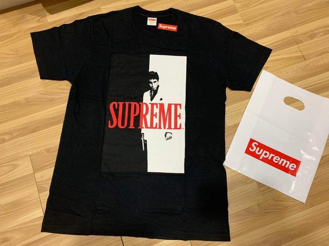 Supreme Scarface Split T-Shirt 'Black