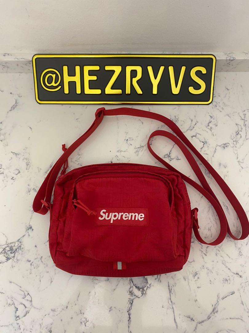 Supreme Shoulder Bag SS19 Red