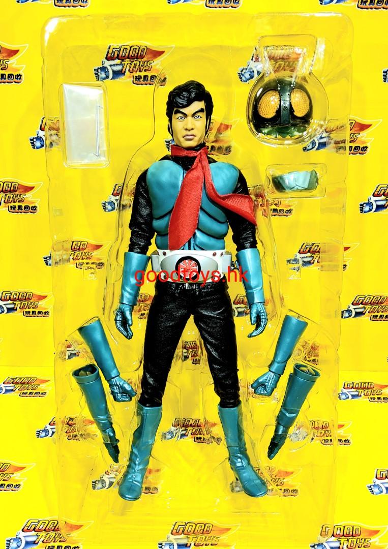 中古已開封背脊脱皮MEDICOM RAH NO.100 MASKED RIDER DELUXE TYPE 2001 