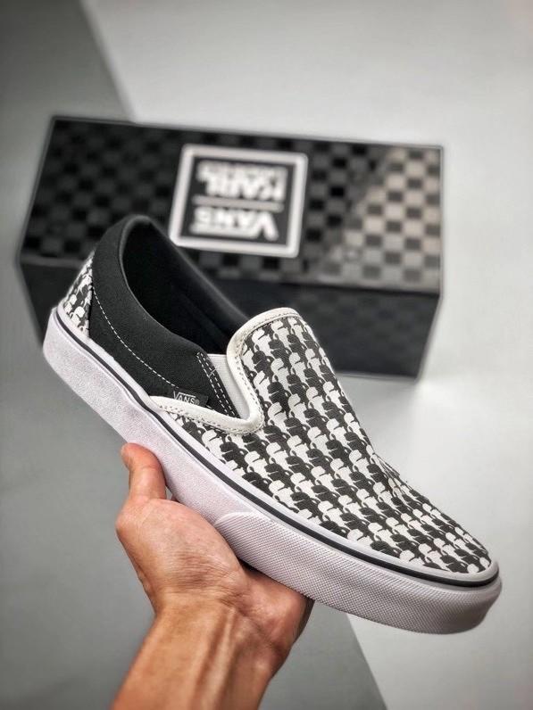 vans karl lagerfeld slip on