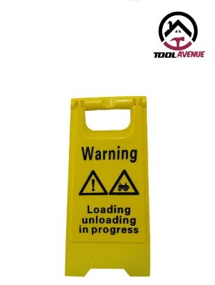 WARNING loading unloading in progress Floor Sign, Commercial ...