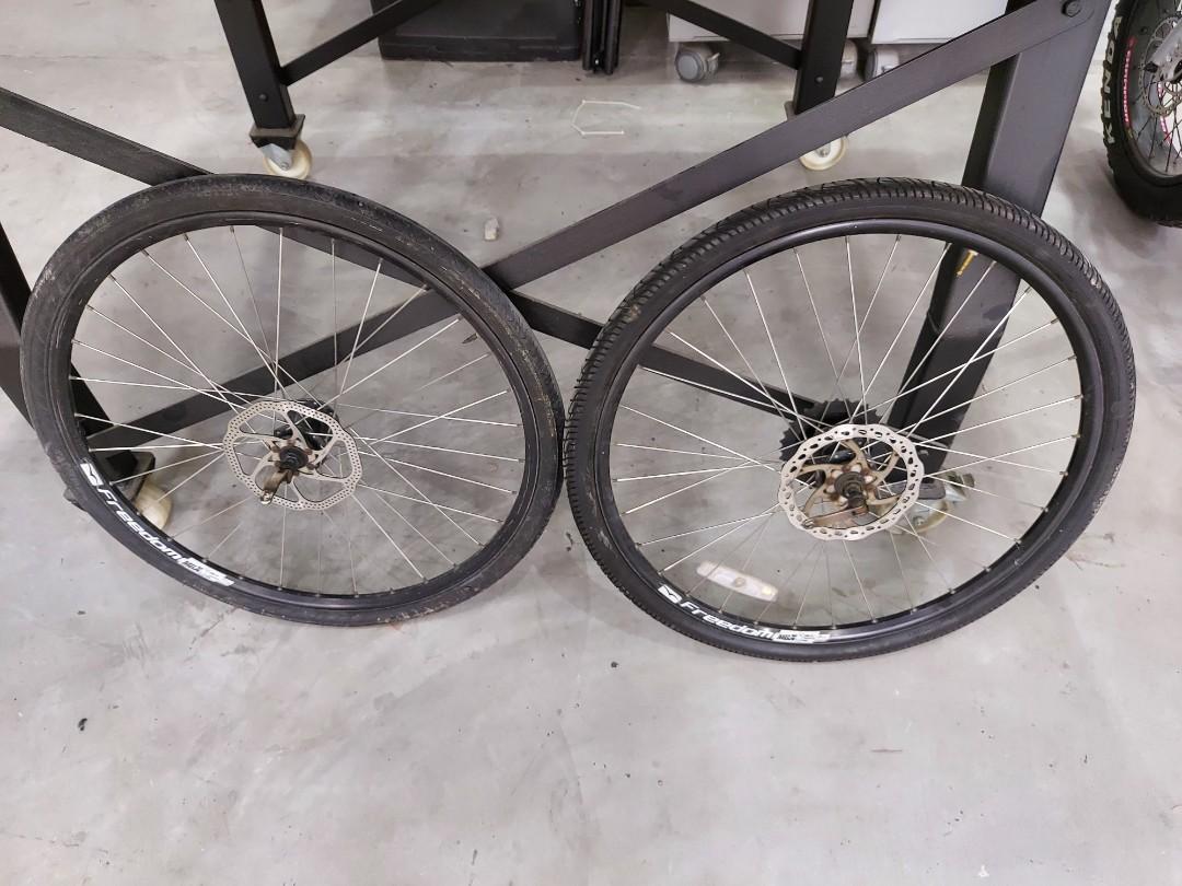 wheelset hybrid