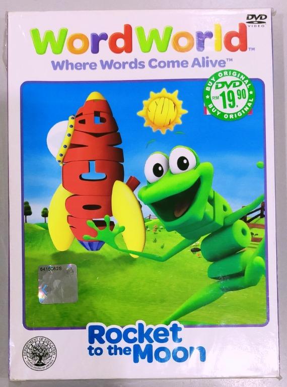 WordWorld Where Words Come Alive - Rocket To The Moon DVD Children