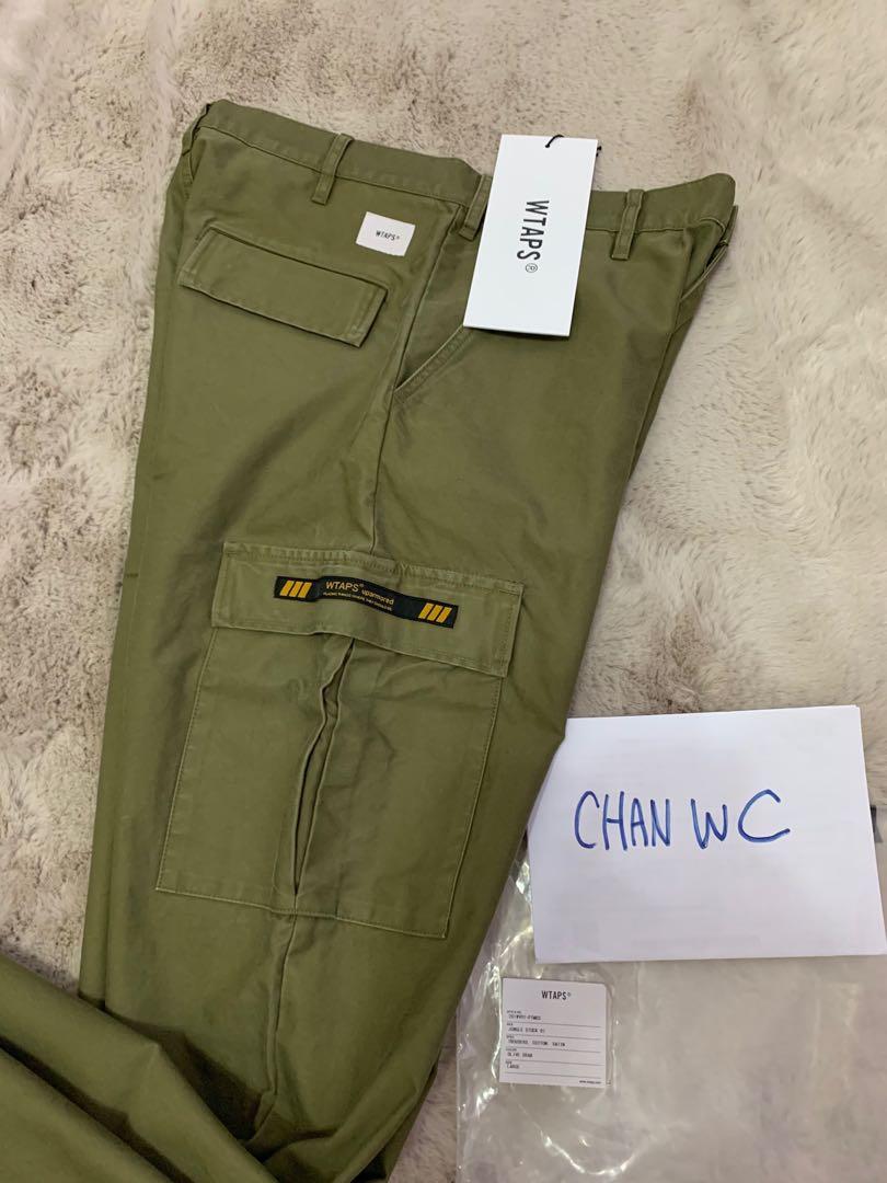 WTAPS 20SS Jungle Stock / Olive Drab / Size 03 / 100% new, 男裝