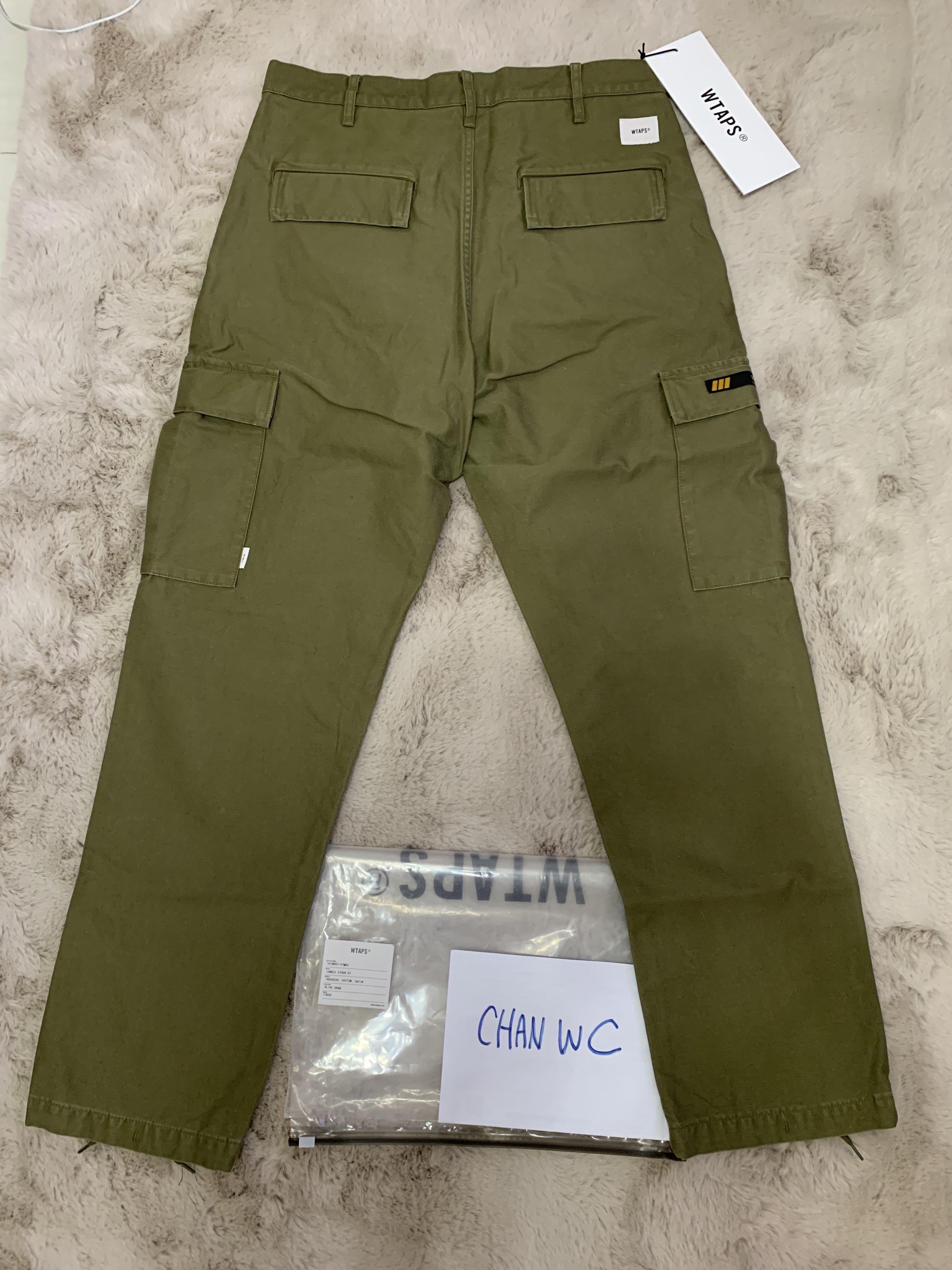 20SS WTAPS JUNGLE STOCK 01 OLIVE DRAB L-