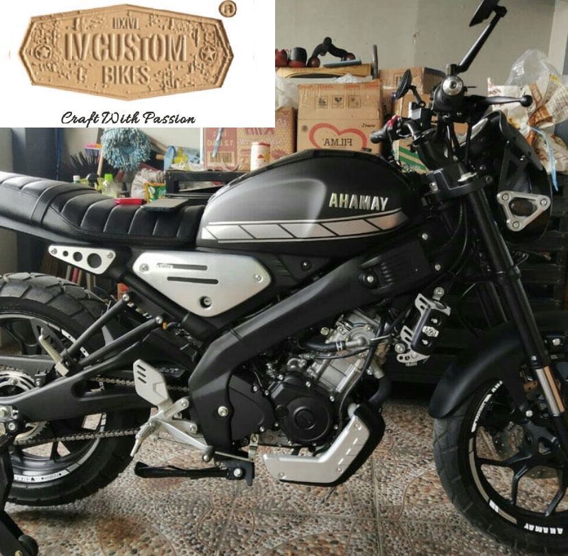 XSR155 tank sticker decal, Motorcycles, Motorcycle Accessories on Carousell