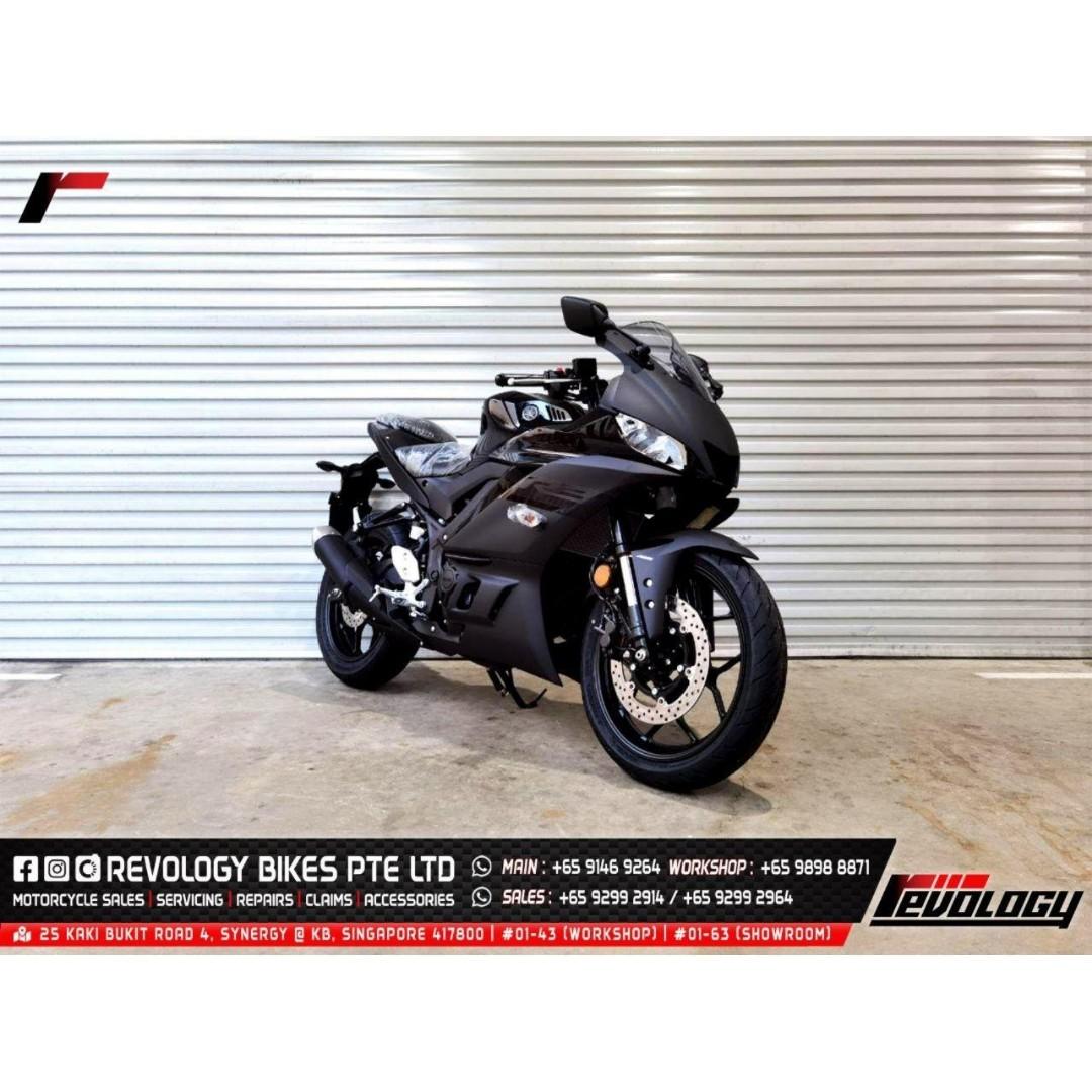 Yamaha r3 hot sale black for sale