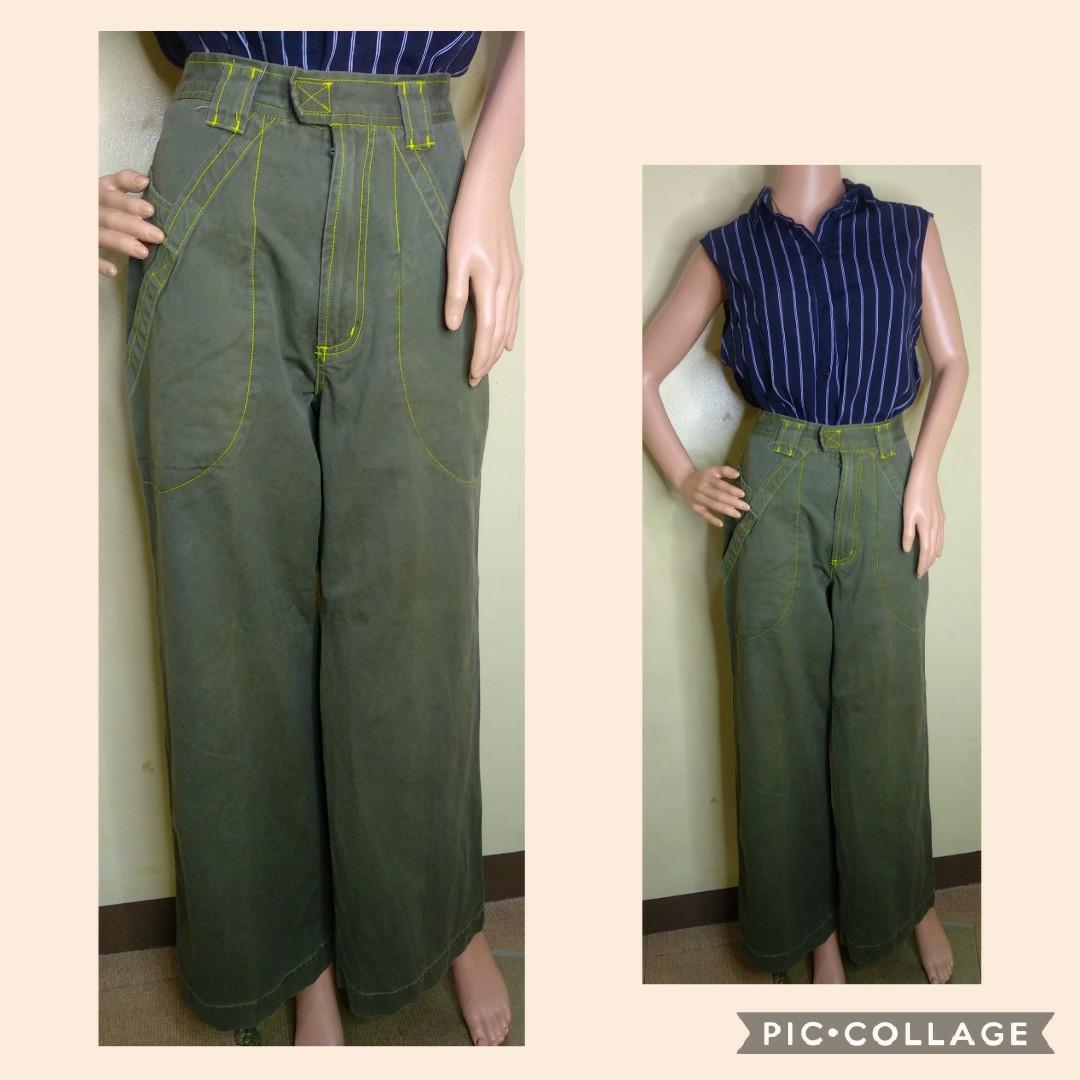 women's high rise cargo pants
