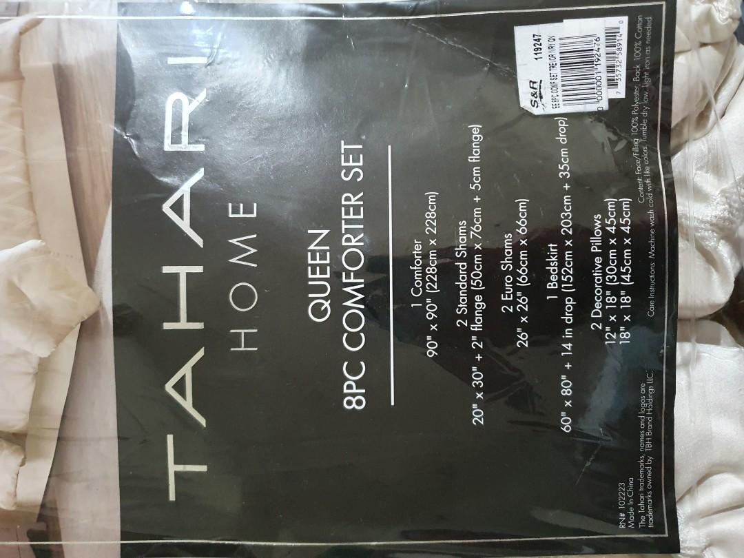 8pc Comforter Set from S\u0026R, Furniture 