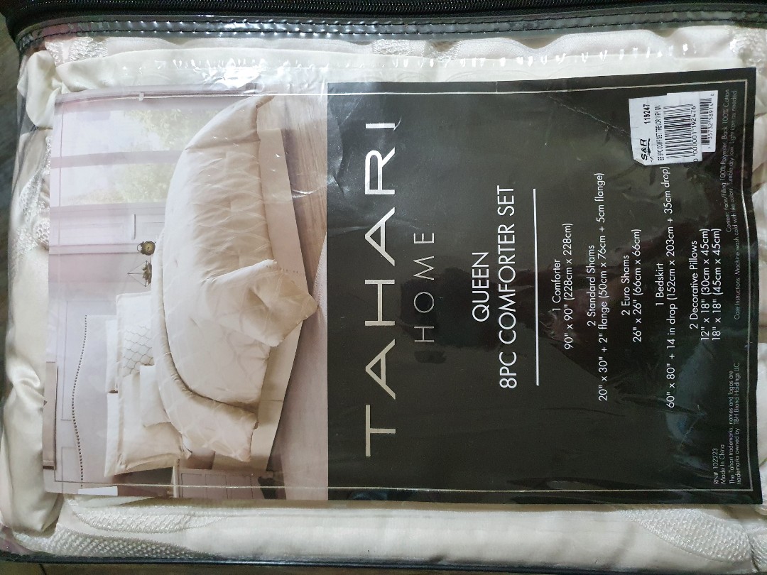 8pc Comforter Set from S\u0026R, Furniture 