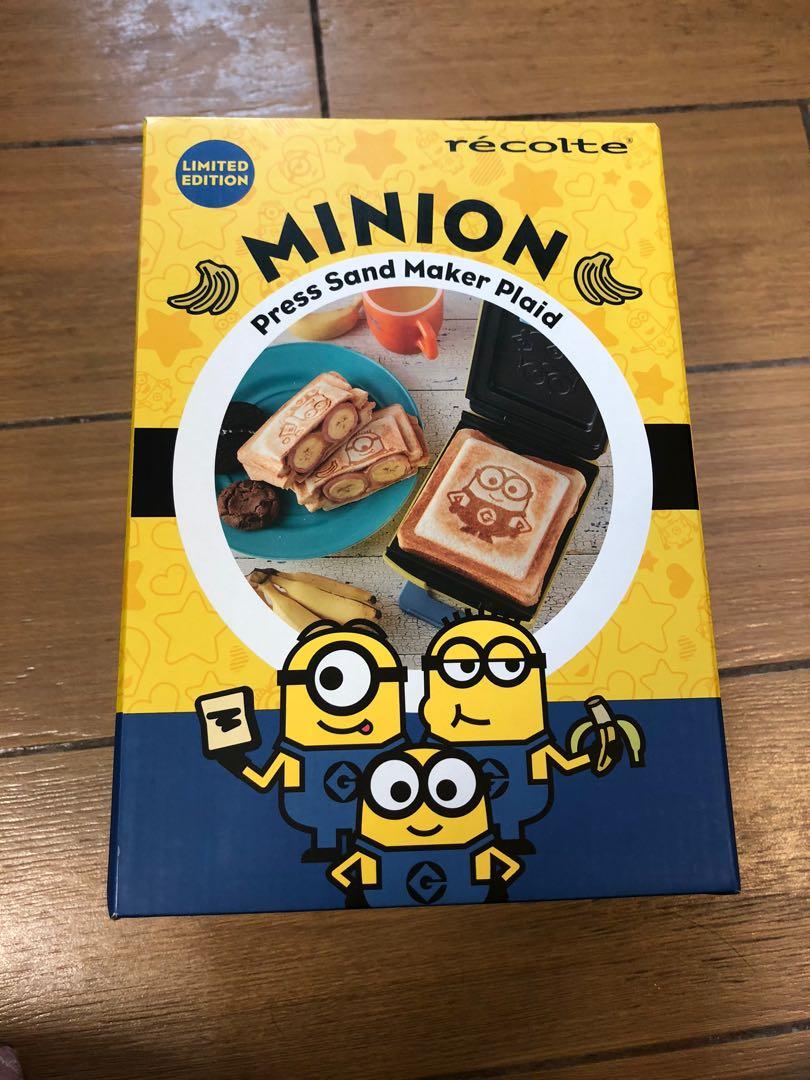 現貨recolte Minions 三文治機香港行貨 廚房用具 Carousell