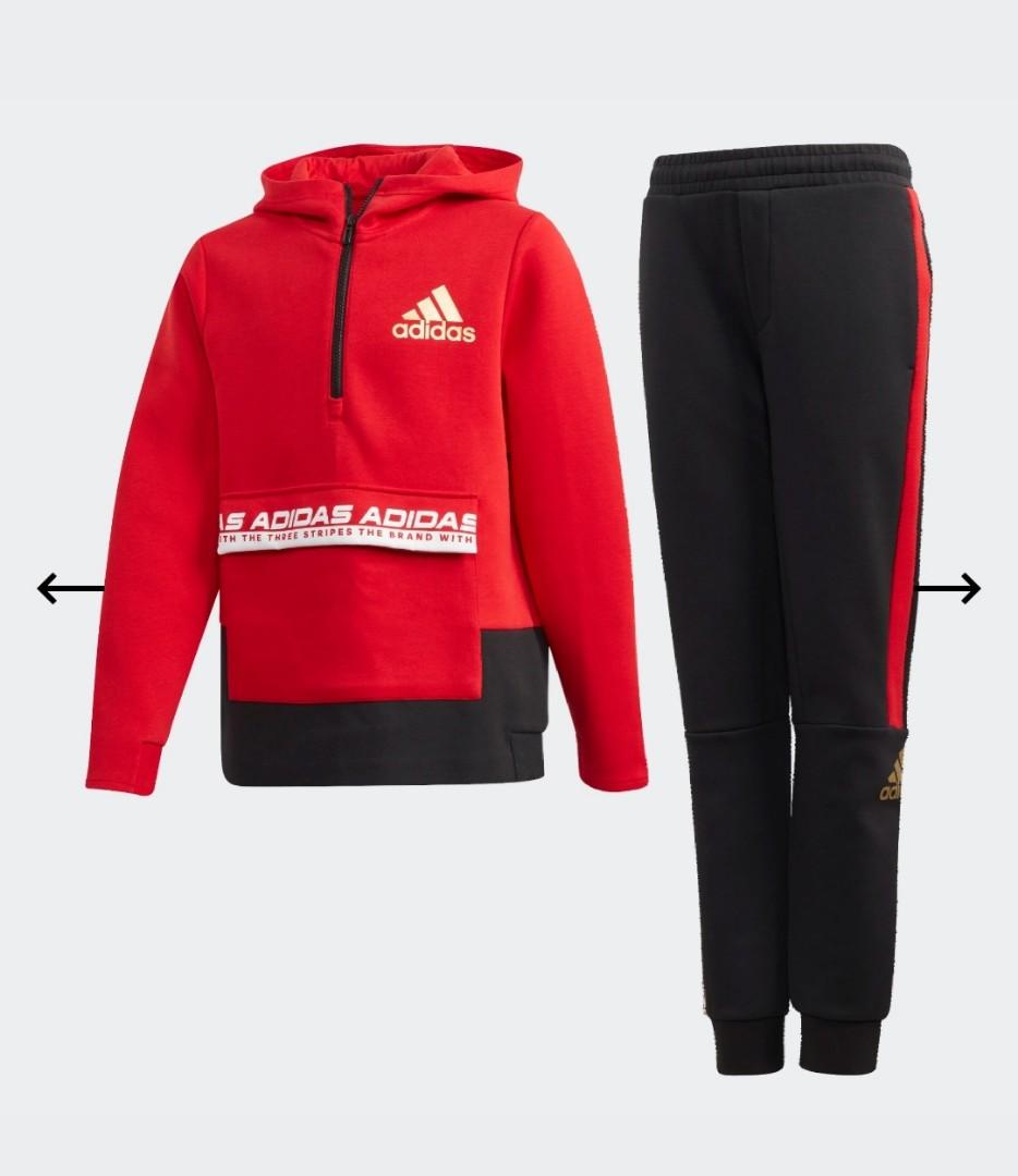 Adidas hoodie set womens