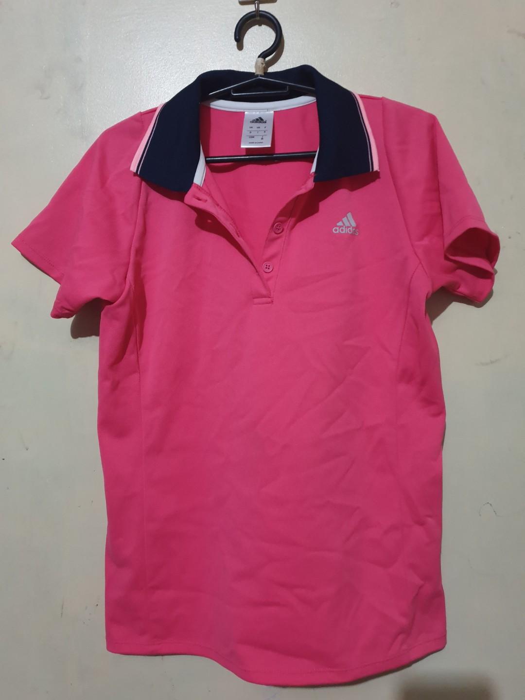 Adidas polo shirt original (Category: Activewear) located in Pasay City. Submitted by preluv_mari (Listing ID 1042650518, Image 1). Description: used onced medium size Vgc preloved from japan cod mode of payment gcash/bdo.