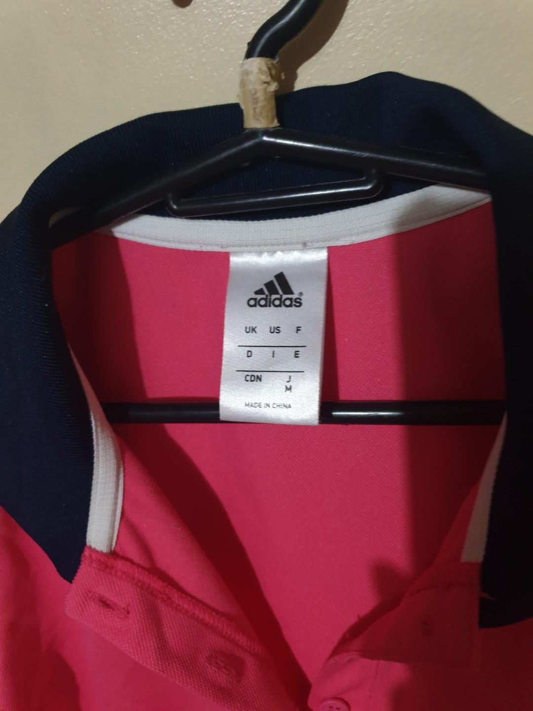 Adidas polo shirt original (Category: Activewear) located in Pasay City. Submitted by preluv_mari (Listing ID 1042650518, Image 3). Description: used onced medium size Vgc preloved from japan cod mode of payment gcash/bdo.