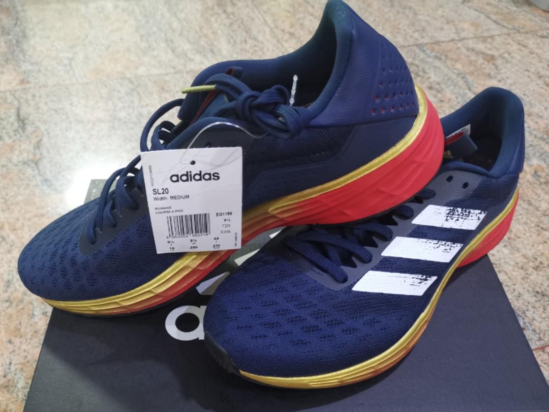 adidas running shoes men blue