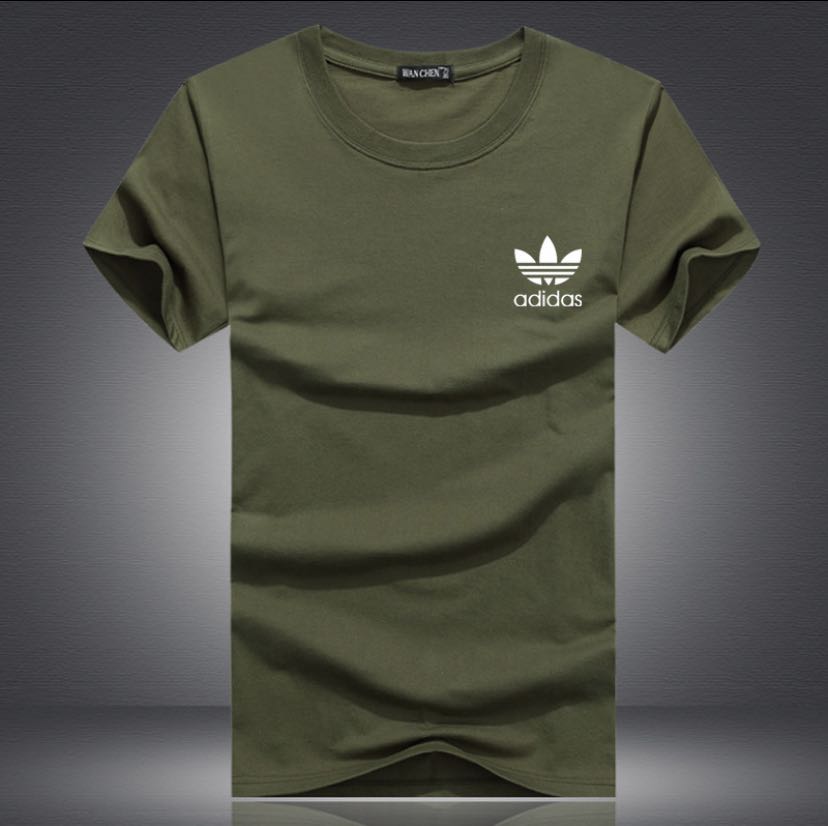 adidas shirt army green XL, Men's 