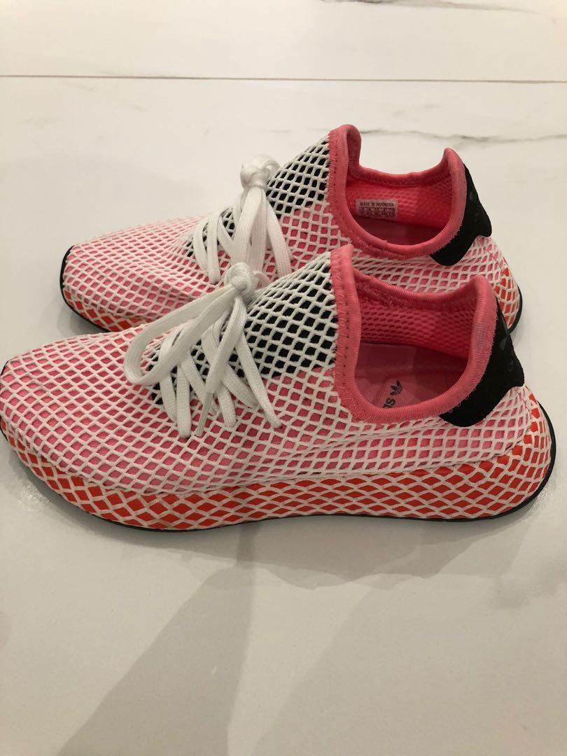 adidas sneakers with net