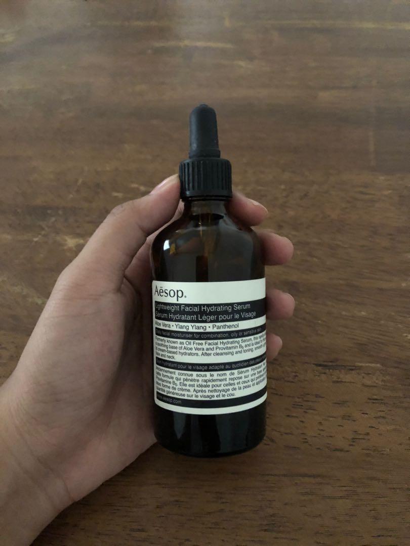 lightweight facial hydrating serum