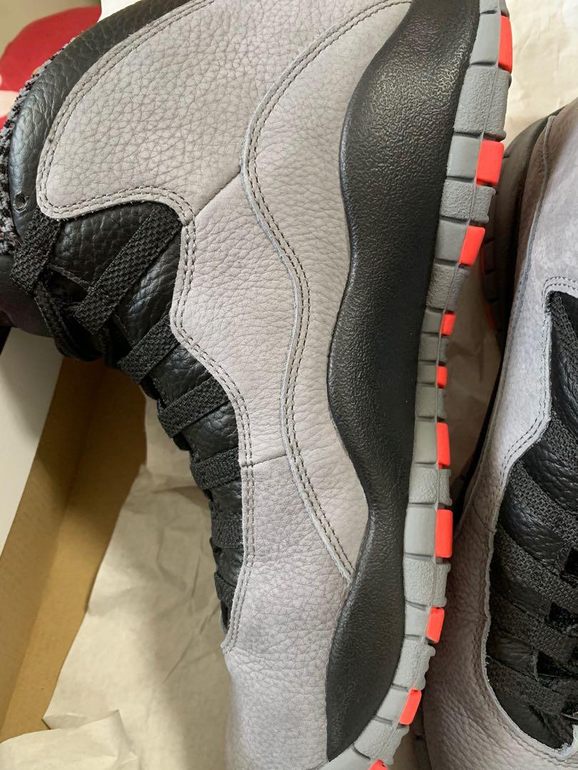 All grey jordan best sale 10