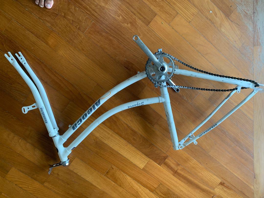 Aleoca Bicycle Frame , Wheel set with 