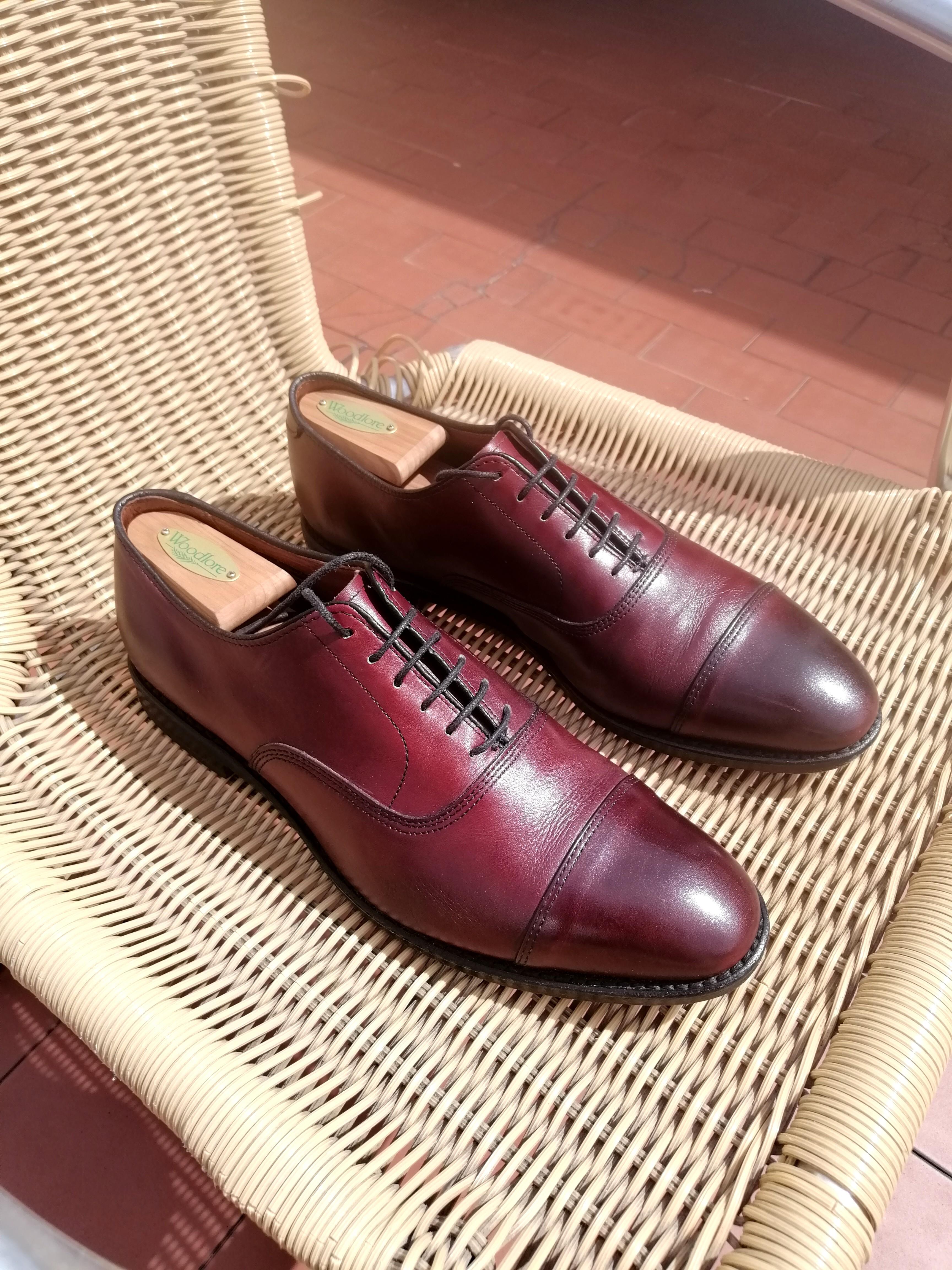 allen edmonds park avenue oxblood