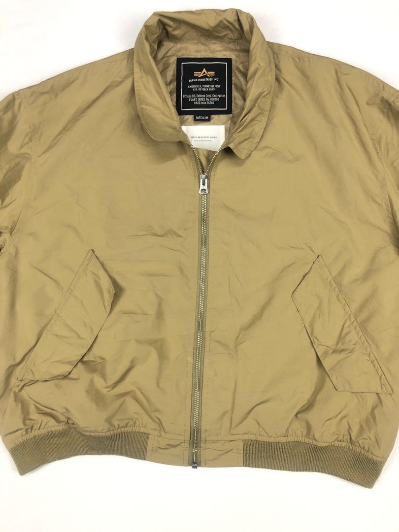 Alpha Industries X Urban Research Harrington Jacket Men s Fashion Coats Jackets and Outerwear on Carousell