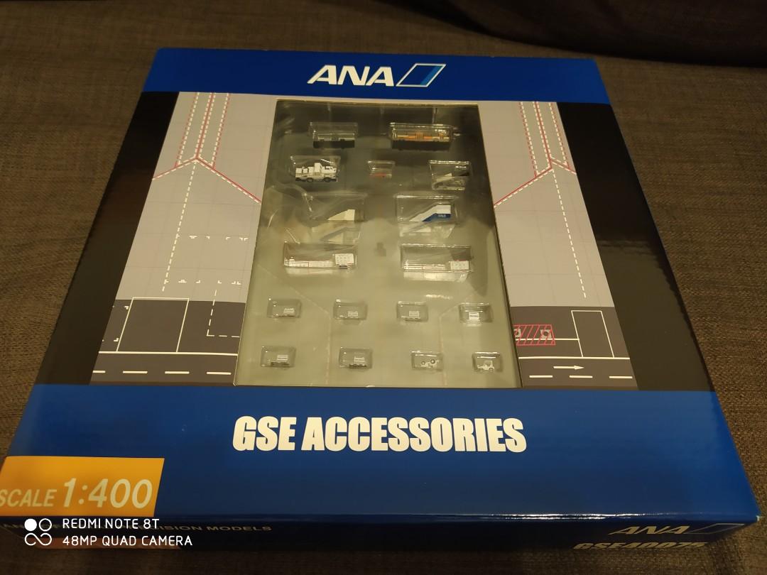 ANA 1/400 日航官方版GSE Accessories 全新, 興趣及遊戲, 旅行, 旅遊 