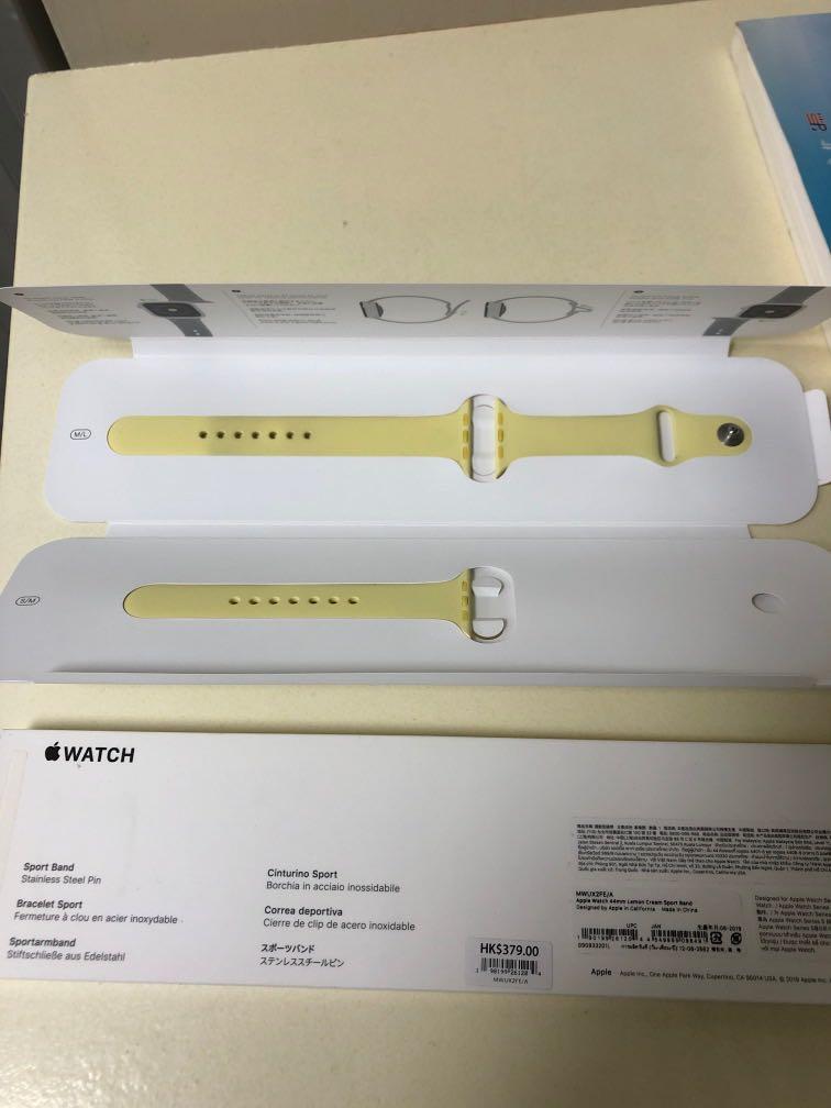 Apple lemon 2025 cream sport band