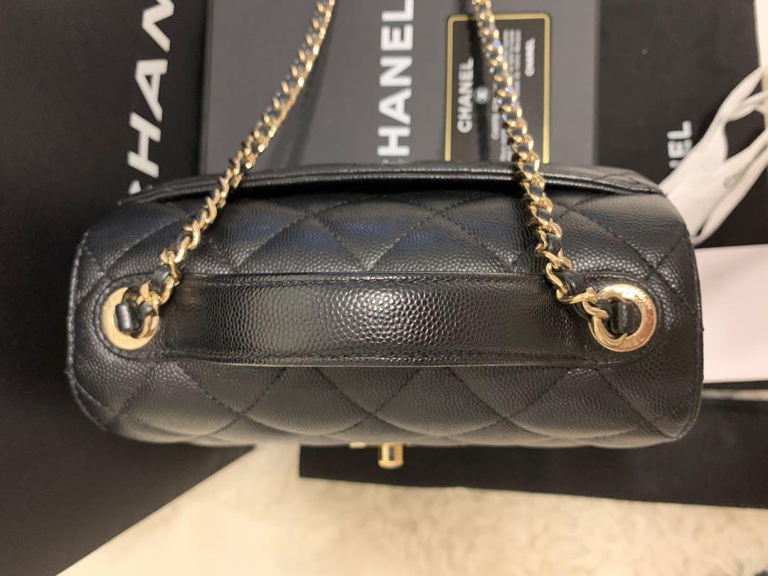 SOLD!!!😇Authentic Chanel Business Affinity Small Classic Black Leather  Caviar, Luxury, Bags & Wallets on Carousell
