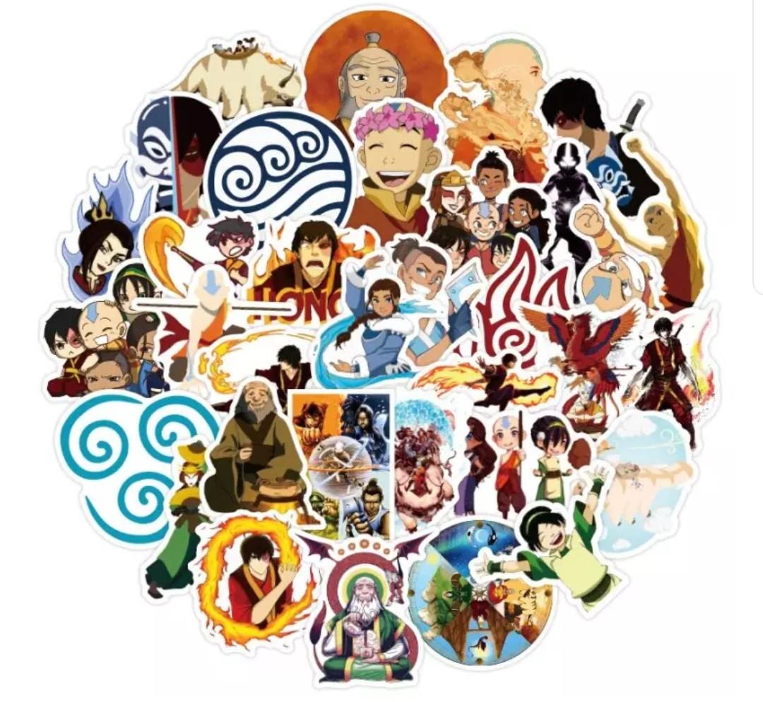 Avatar the Last Airbender Stickers 