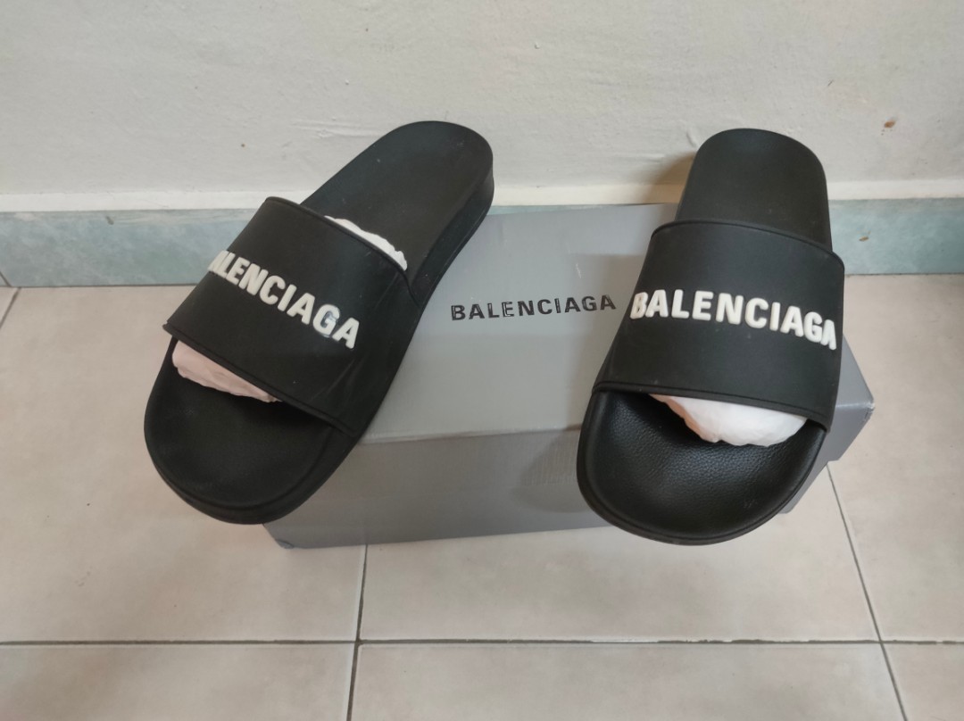 Balenciaga Slides Men s Fashion Footwear Flipflops and Slides