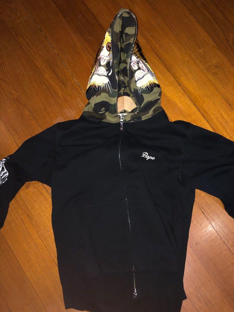 Bape embroidered hoodie top