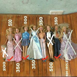 Barbie Dolls (REPRICED 💗)